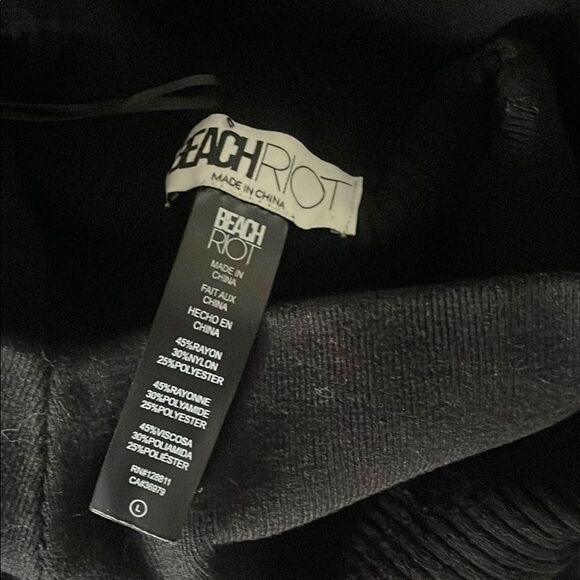 NWT Beach Riot Tory Ribbed Knit Flare Pant L - Picture 10 of 11